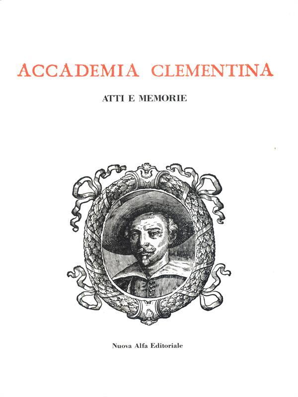 Accademia Clementina. atti e memorie n. 25