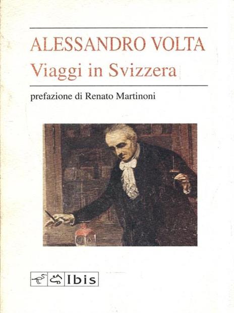Viaggi in Svizzera - Alessandro Volta - copertina