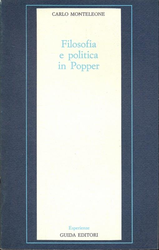Filosofia e politica in Popper 