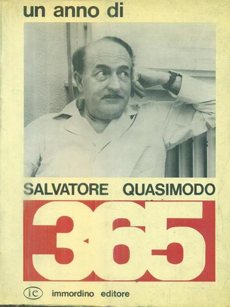 365. Un anno di Salvatore Quasimodo - Salvatore Quasimodo - copertina