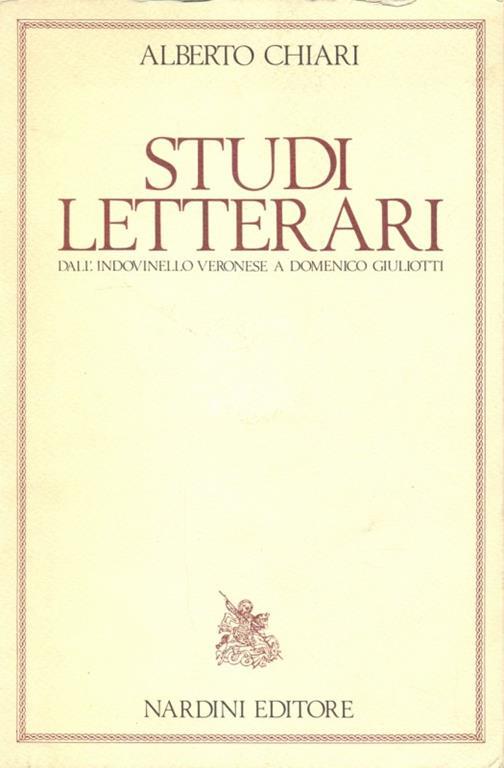 Studi letterari - Alberto Chiari - 9