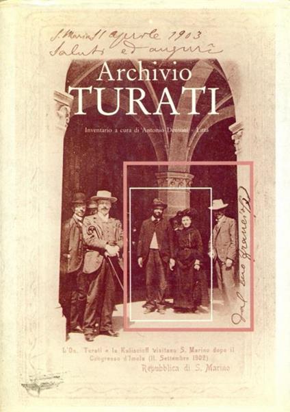 Archivio Turati - Antonio Dentoni Litta - copertina