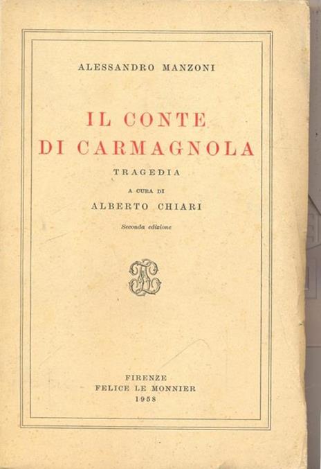Il conte di Carmagnola - Alessandro Manzoni - 3