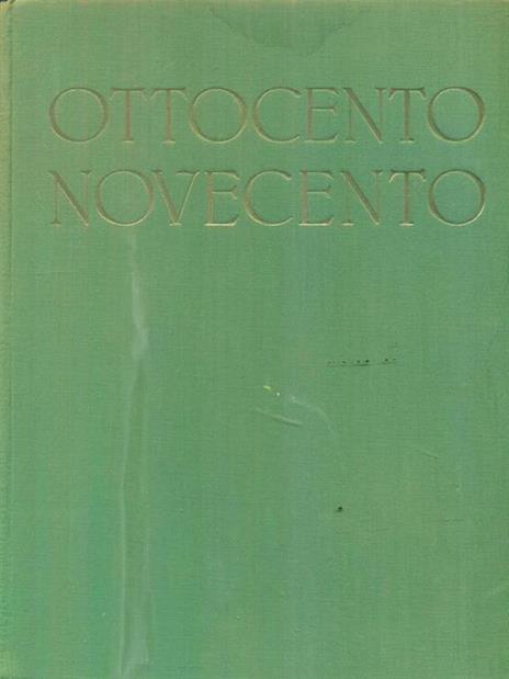 Ottocento Novecento - Anna Maria Brizio - copertina
