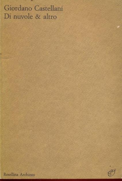 Di nuvole & altro - copertina