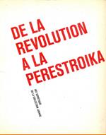 De la revolution a la perestroika