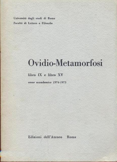 Ovidio-metamorfosi - P. Nasone Ovidio - 3