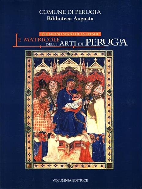 Le matricole delle arti di Perugia - copertina