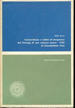 Concordanze e indici di frequenza dei Principi di una nuova scienza (1725) di Giambattista Vico