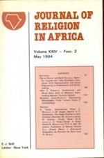 Journal of religion in Africa VOL.XXIV. Fasc. 2
