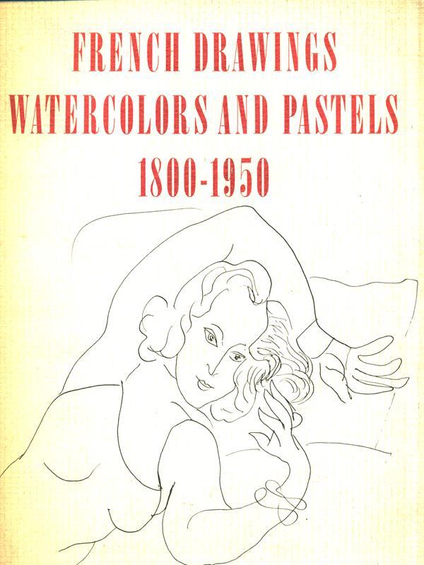 French drawings. Watercolors and pastels1800-1850