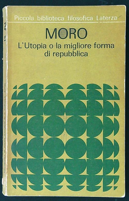 L' utopia o la migliore forma di repubblica