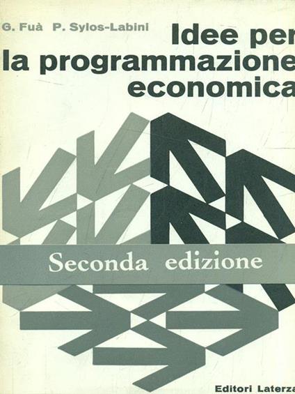 Idee per la programmazione economica - copertina