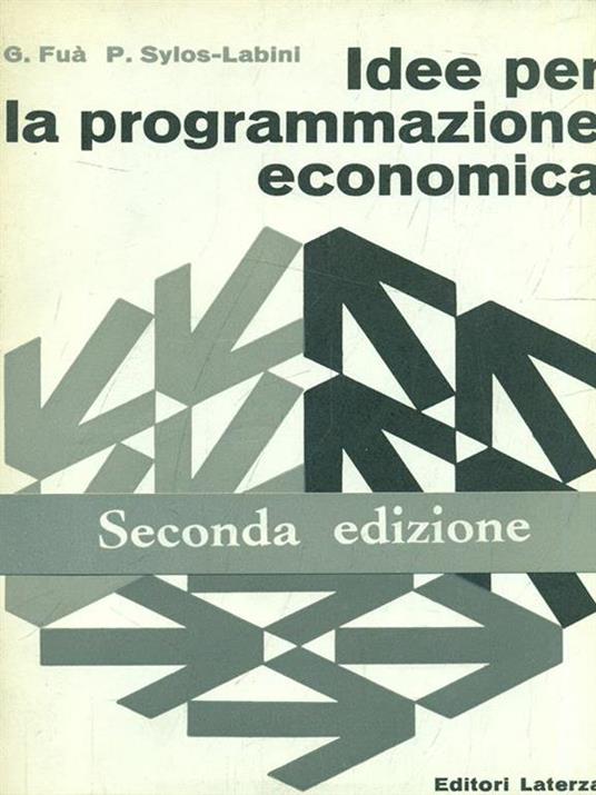 Idee per la programmazione economica - copertina
