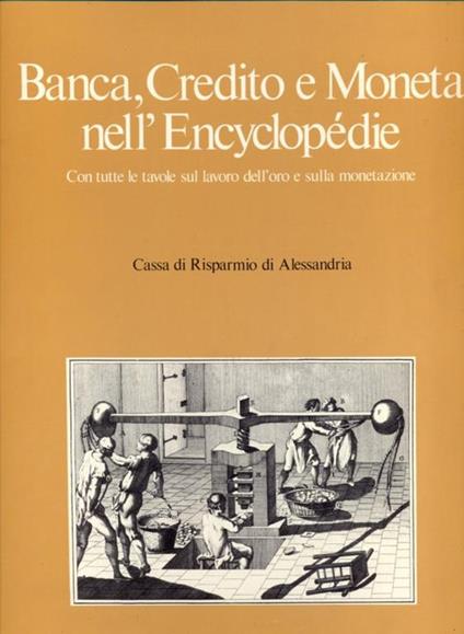 Banca, credito e moneta nell'encyclopedie - copertina