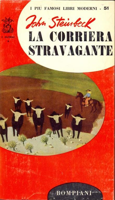 La corriera stravagante - John Steinbeck - copertina