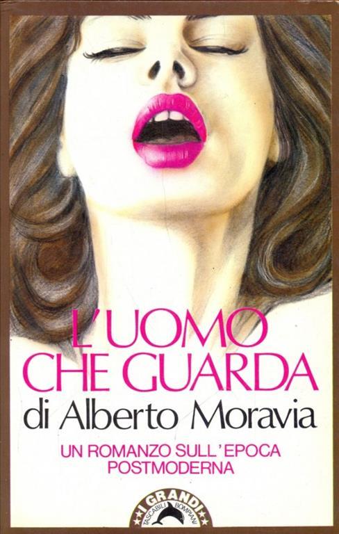 L' uomo che guarda  - Alberto Moravia - copertina