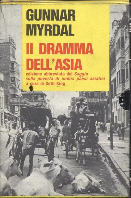 Il dramma dell'asia - Gunnar Myrdal - copertina