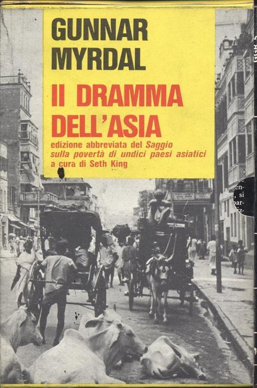 Il dramma dell'asia - Gunnar Myrdal - copertina