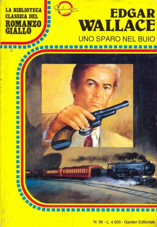 Uno sparo nel buio - Edgar Wallace - copertina