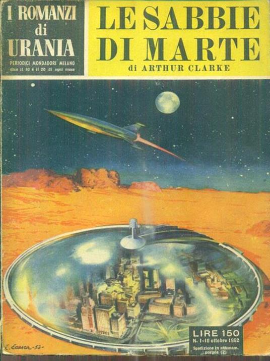 Le sabbie di Marte - Arthur C. Clarke - copertina