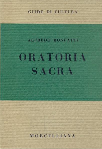 Oratoria sacra - Alfredo Bonfatti - copertina