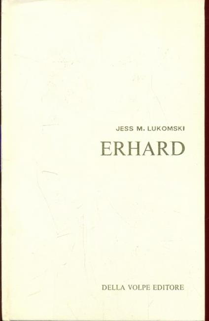 Erhard - copertina