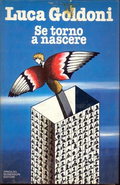 Se torno a nascere - Luca Goldoni - copertina