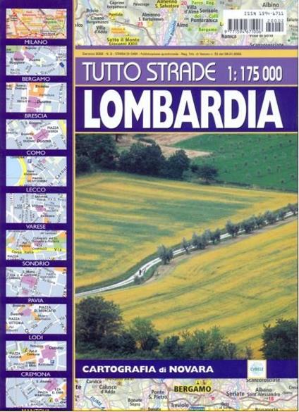 Tutto strade Lombardia - copertina