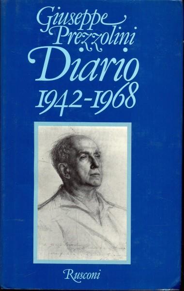 Diario 1942-1968 - Giuseppe Prezzolini - copertina