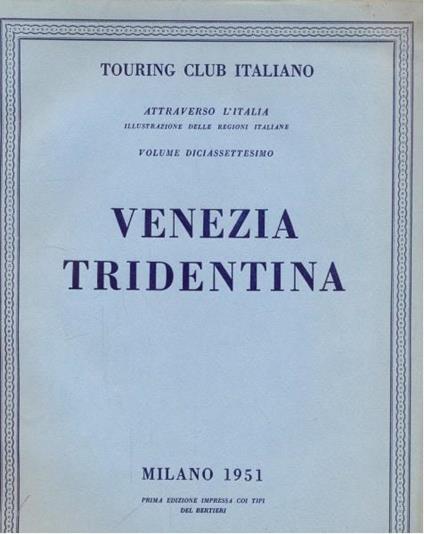 Venezia Tridentina - copertina