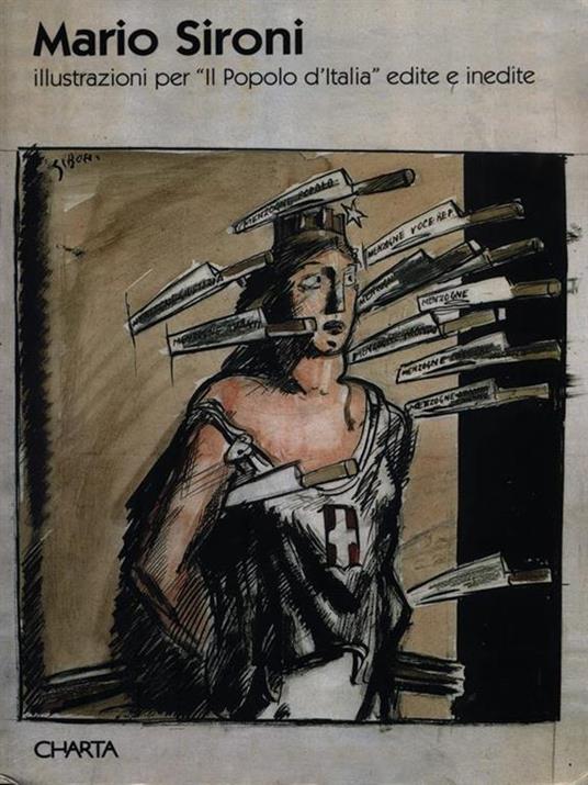 Mario Sironi. Illustrazioni per il popolo d'Italia edite e inedite - copertina
