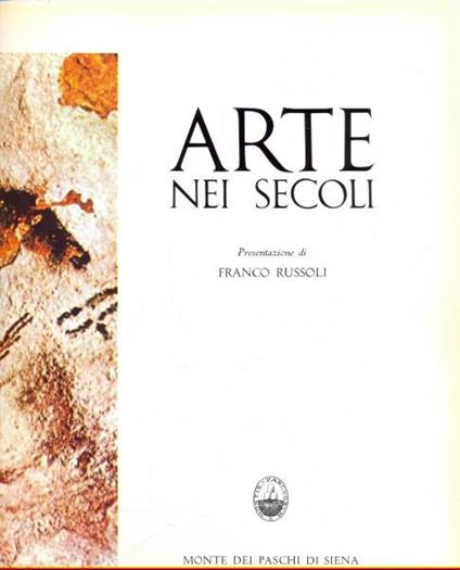 Arte nei secoli - Franco Russoli - copertina