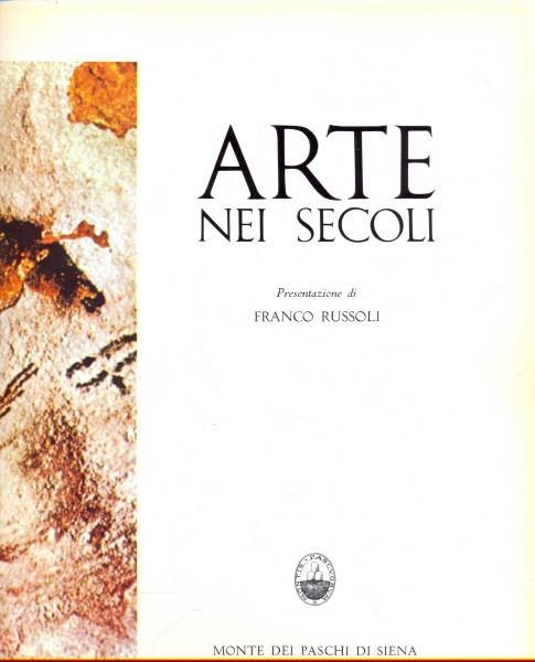 Arte nei secoli - Franco Russoli - copertina