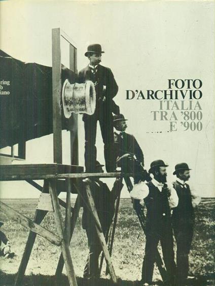 Foto d'archivio Italia tra '800 e '900 - copertina