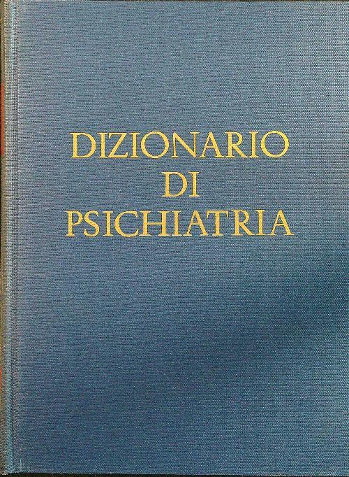 Dizionario di Psichiatria