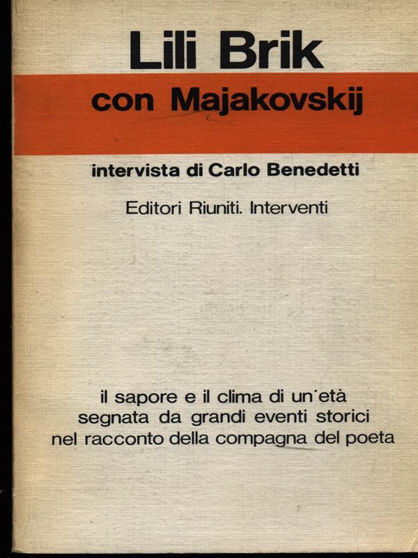 Lili Brik con Majakovskij