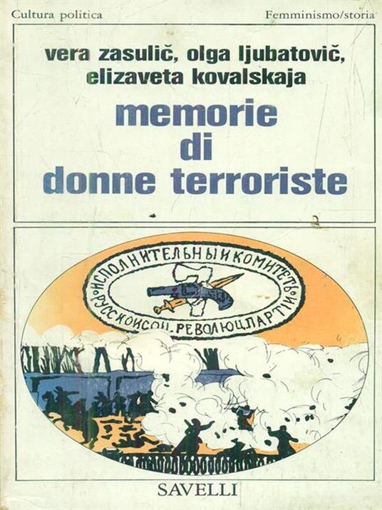 Memorie di donne terroriste - copertina