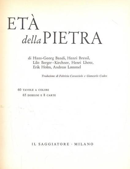 Età della pietra - copertina