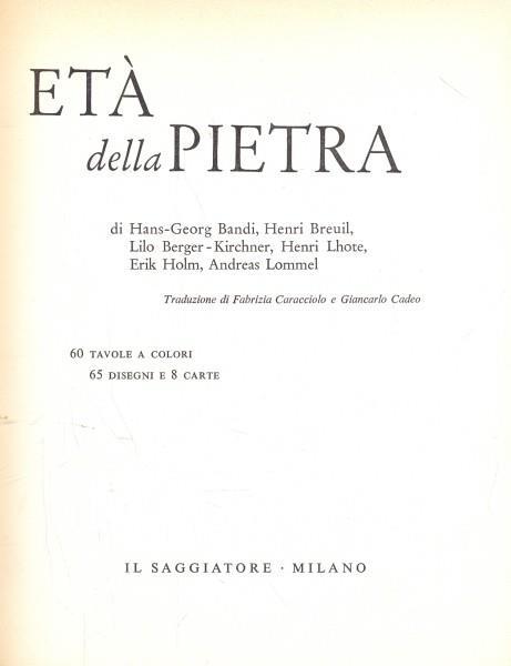 Età della pietra - copertina