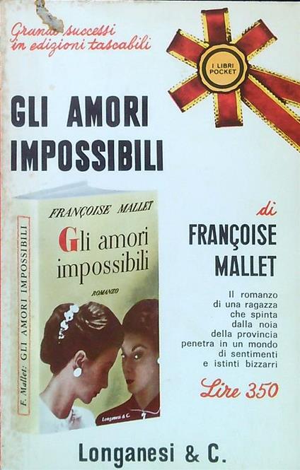 Gli amori impossibili - copertina