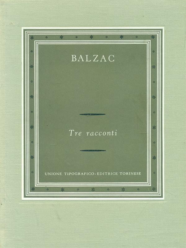 Tre racconti
