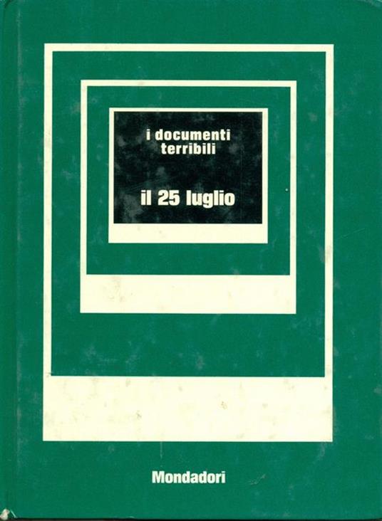 Il  25 luglio -   - copertina