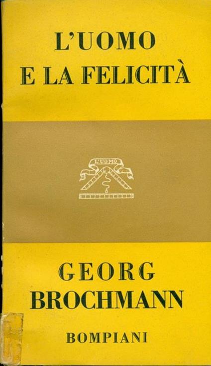 L' uomo e la felicità - copertina