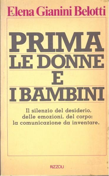 Prima le donne e i bambini - Elena Gianini Belotti - 5