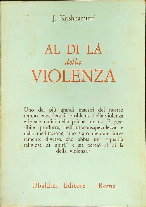 Al di là della violenza