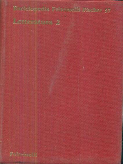 Letteratura 2 - Gabriele Scaramuzza - copertina