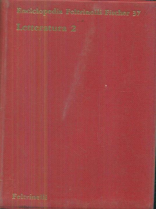 Letteratura 2 - Gabriele Scaramuzza - copertina