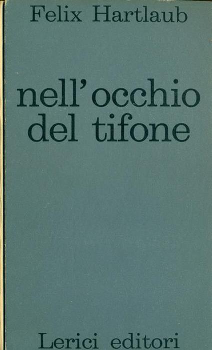 Nell'occhio del tifone - copertina