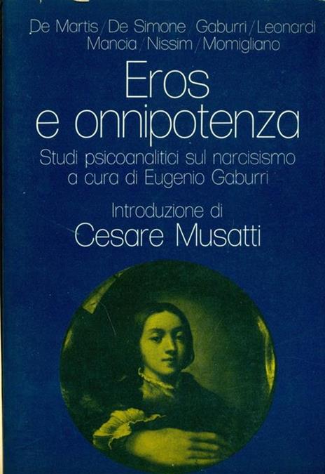 Eros e onnipotenza - Cesare L. Musatti - copertina